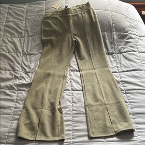 Forever 21 Olive Green Flared Pants